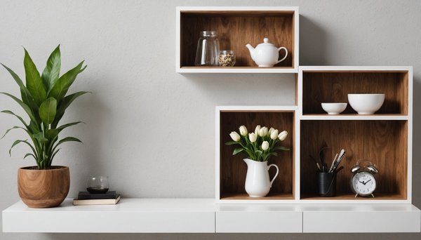 Étagère bois et blanc : l'alliance parfaite pour votre déco